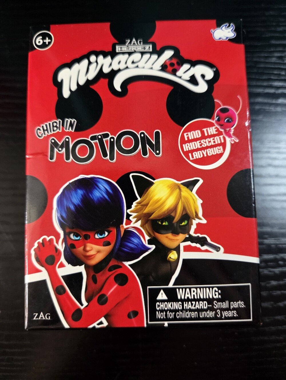 Miraculous Chibi in Motion Ladybug & Cat Noir Blind Box UNOPENED